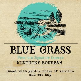 Blue Glass Kentucky Bourbon